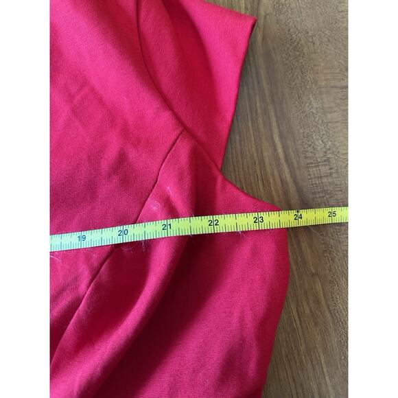 Taylor Embellished Shoulder Dress‎ size 18W Red with Pockets - Picture 13 of 13